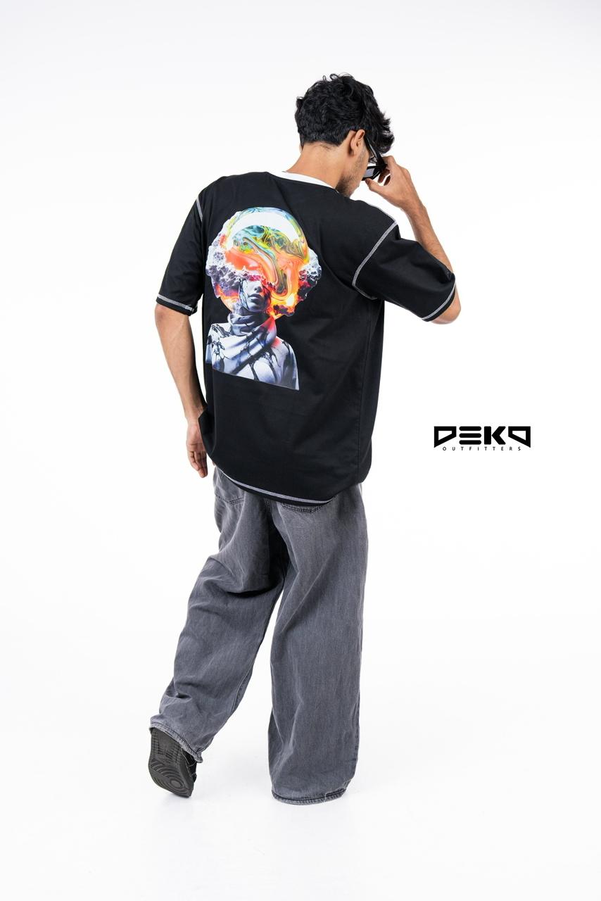 Mind Melt Oversized Graphic Tee