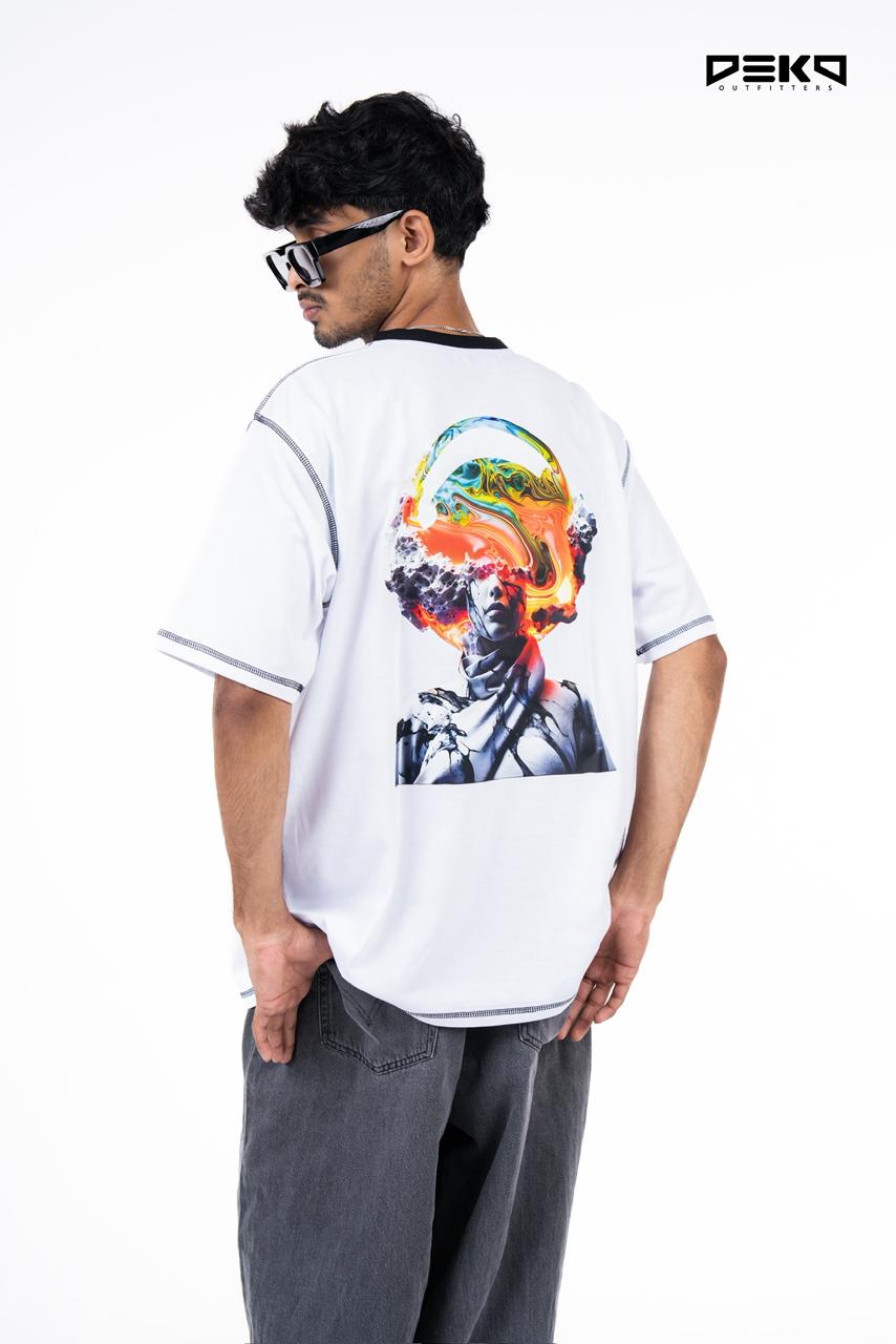 Mind Melt Oversized Graphic Tee
